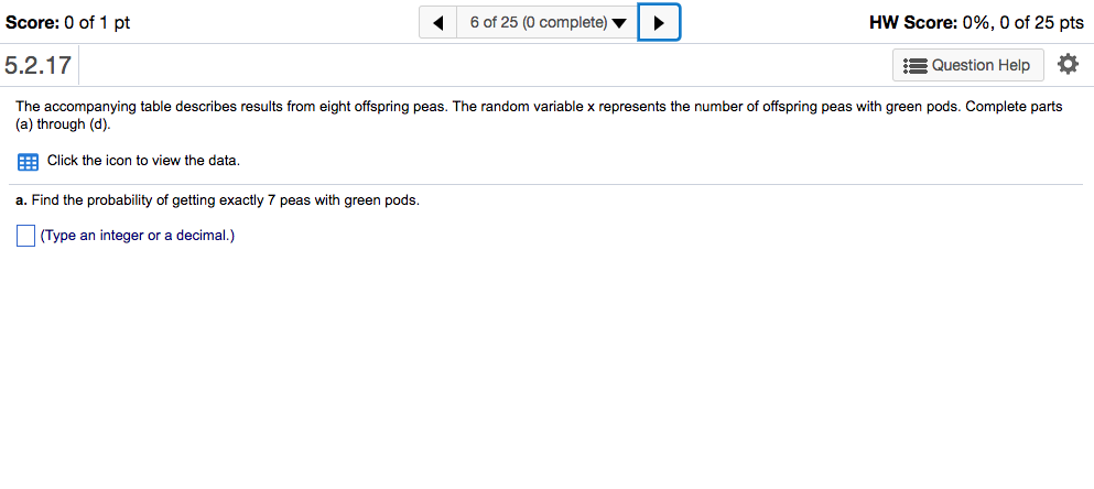Random variable and green pods essay 07 image