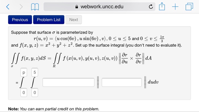 Solved Suppose That Surface Sigma Is Parameterized By R U Chegg Com