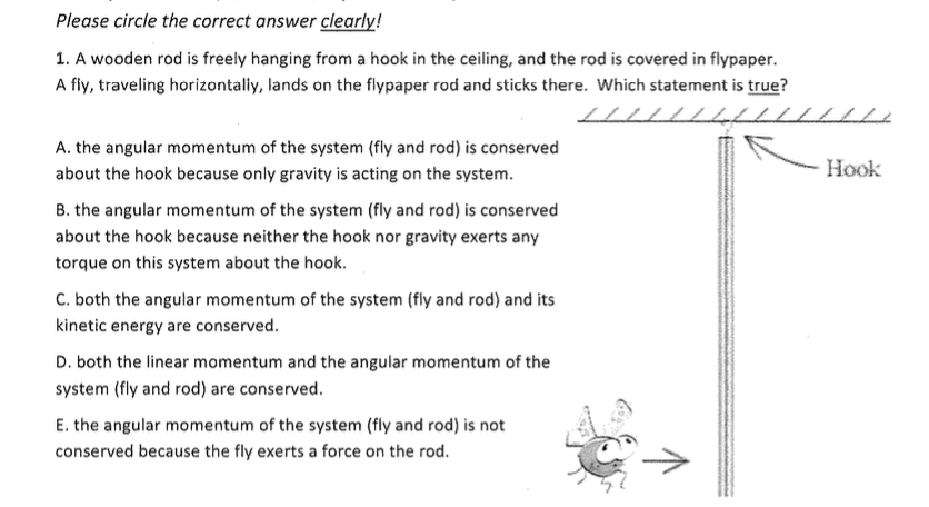 Solved Please Circle The Correct Answer Clearly 1 A Woo