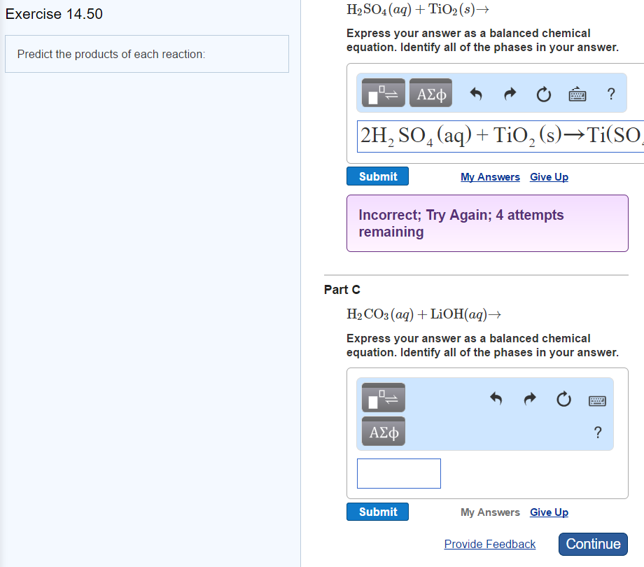 Solved: Predict The Products Of Each Reaction: H_2SO_4 (aq ... Solved: Predict The Products Of Each Reaction: H_2SO_4 (aq ...