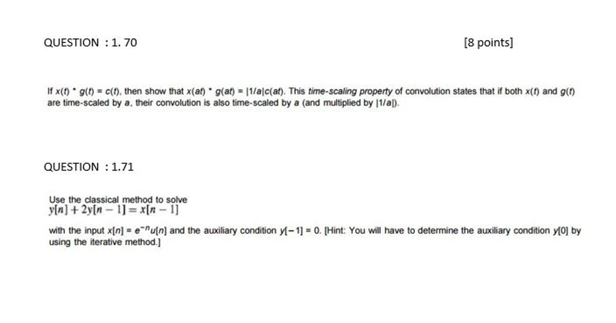 Solved If X T G T C T Then Show That X At G At Chegg Com