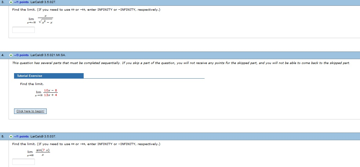 Solved Find The Given Limits If Possible F X 3x2 2x Chegg Com