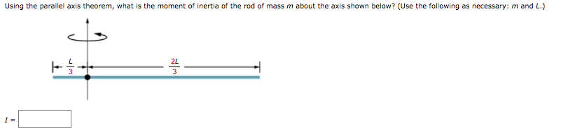 Solved Using The Parallel Axis Theorem What Is The Momen