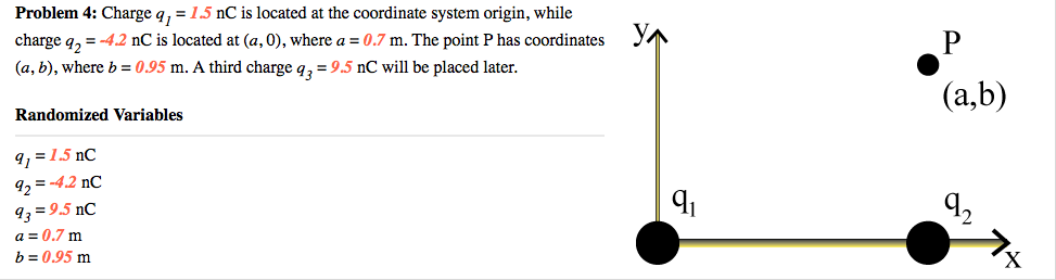 A At The Point P Find The Electric Potential V Chegg 