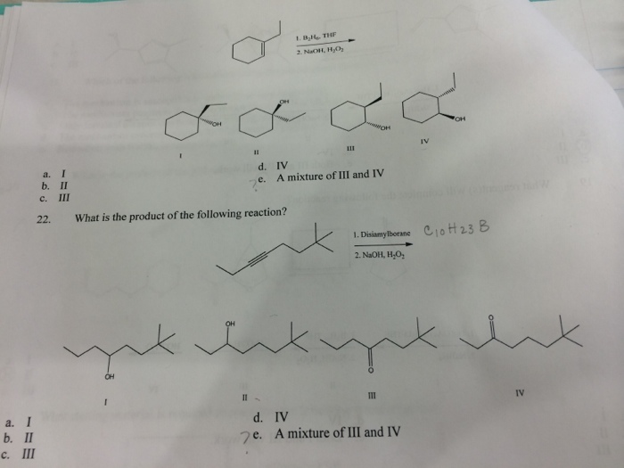 What is the product of the following reaction?