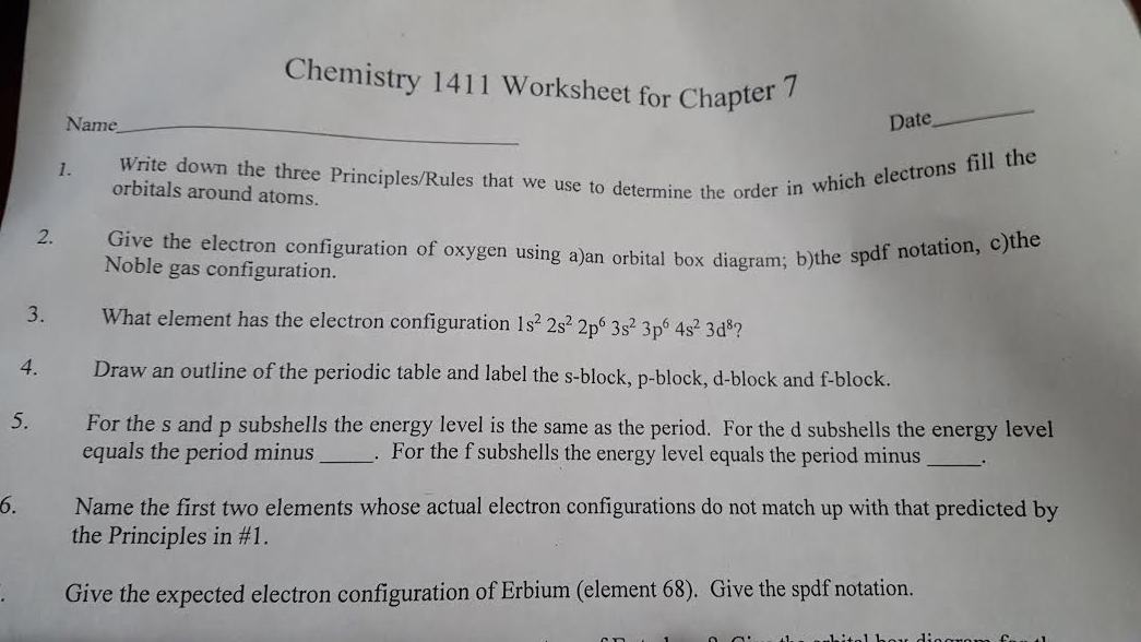 We ... The Three Write Down Use Solved: Principles/Rules That