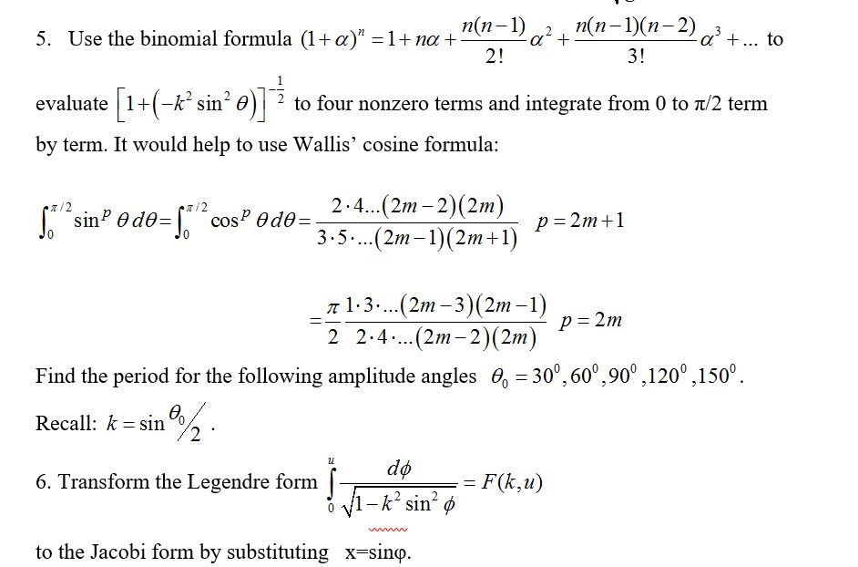 Use The Binomial Formula 1 Alpha N 1 N Alpha Chegg Com