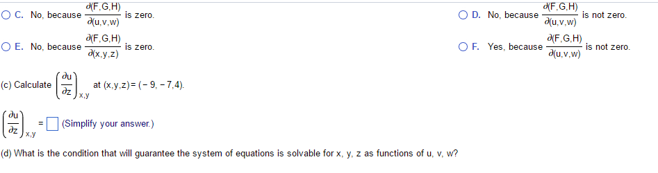 Given The System Of Equations Below Complete Parts Chegg Com