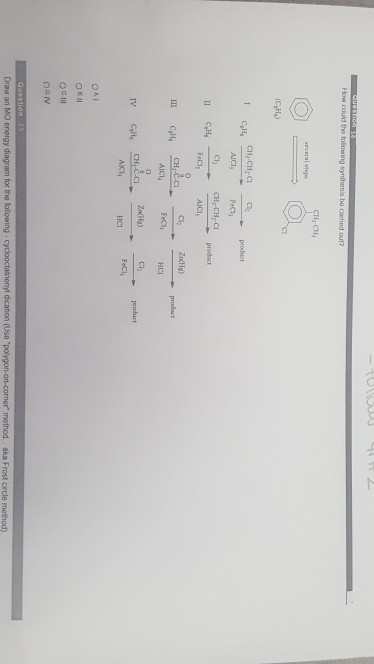 be camed out? CH everal sep prodict AICI C12 FeClAICI leCl III CH AIC, FeC AIC 0시 Draw an MO enorgy diagram for the following aka Frost circle m