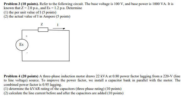 Problem 3 10 Points Refer To The Following Chegg Com