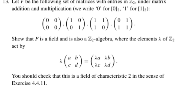 Solved Prove that for a matrix with entries in F[λ] (or