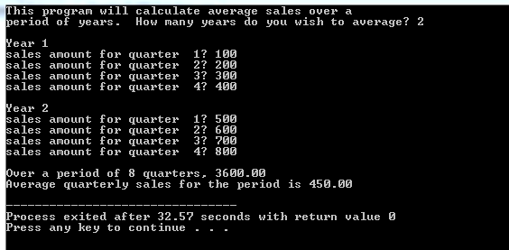 How many quarters in a year — photo 1