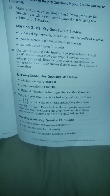 Solved 10ls To The Key Questions In Your Course Journal O Chegg Com