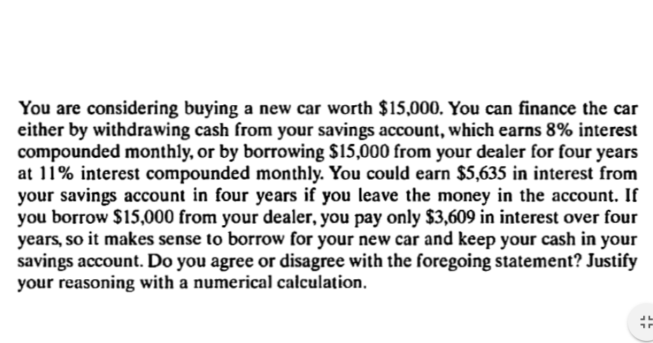 worth buying a new car