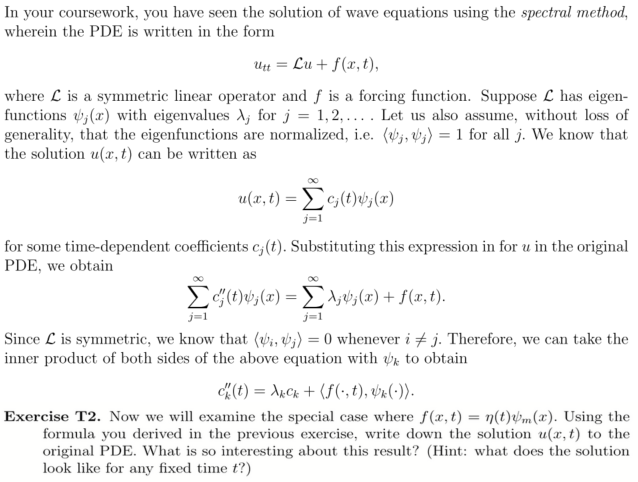 In Your Coursework You Have Seen The Solution Of Chegg Com