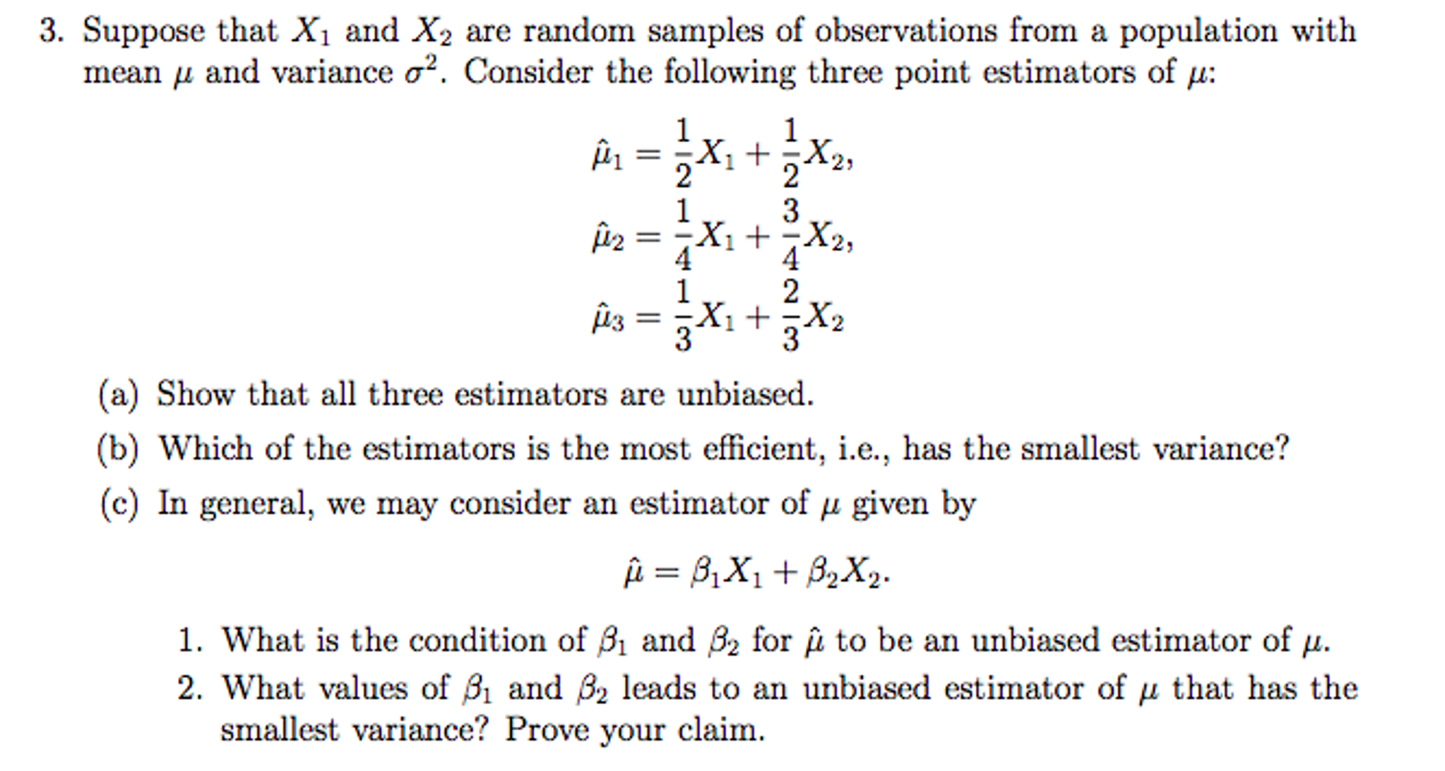 Suppose That X 1 And X 2 Are Random Samples Of Obs Chegg Com