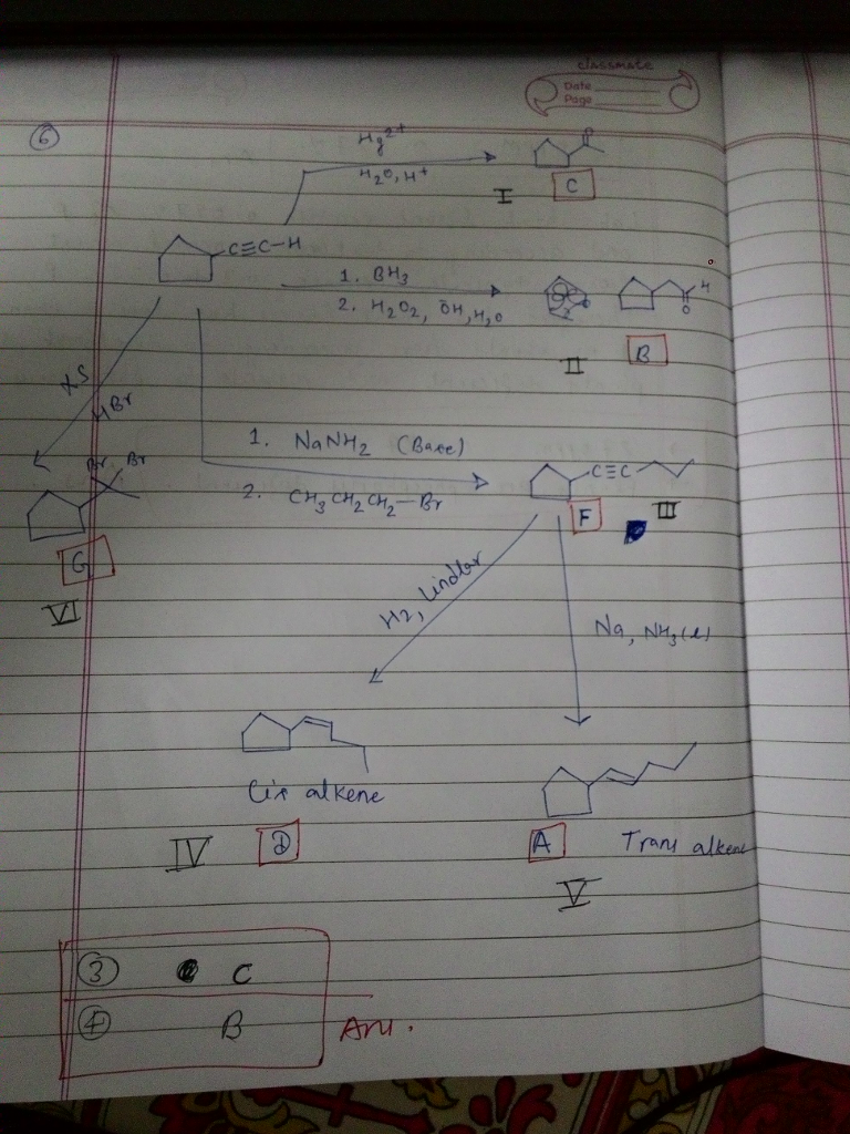 Question & Answer: Based on the Figures below please answer the corresponding organic chemistry questions...... 2