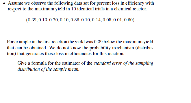 Solved Assume We Observe The Following Data Set For Per Chegg Com Solved Assume We Observe The Following Data Set For Per Chegg Com