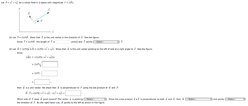 Solved Let F Ui Vj Be A Vector Field In 2 Space With Chegg Com