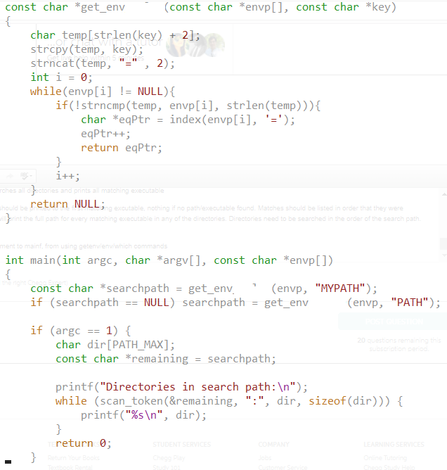 Language C Implement The Following Given The Base Chegg Com