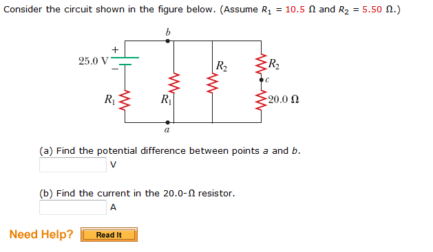 Solved Consider the circuit shown in the figure below.