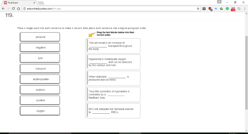 Solved: Place A Single Word Into Each Sentence To Make It | Chegg.com
