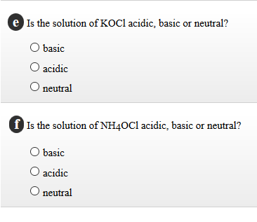 Solved A Is The Solution Of Nano3 Acidic Basic Or Neutral Chegg Com Solved A Is The Solution Of Nano3 Acidic Basic Or Neutral Chegg Com