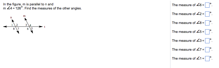 Solved In The Figure M Is Parallel To N And M Angle 4 Chegg Com