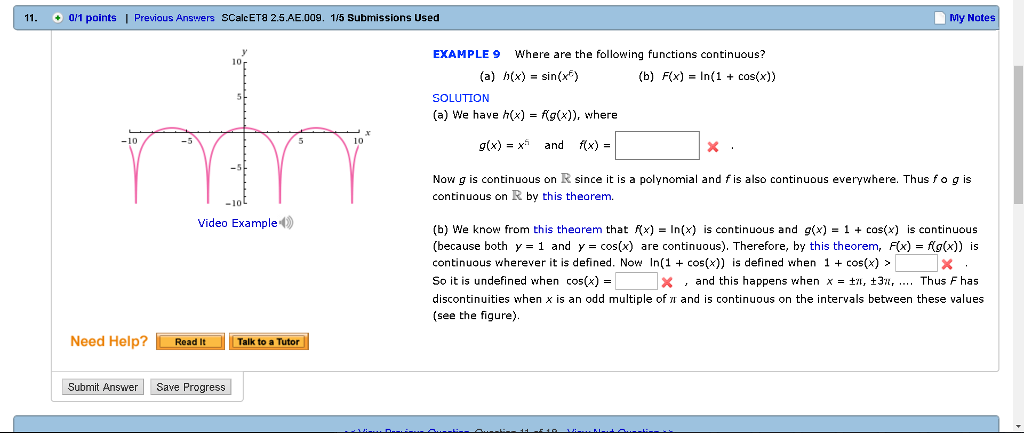 Solved 11 0 1 Points Previous Answers Scalcet8 2 5 Ae Chegg Com