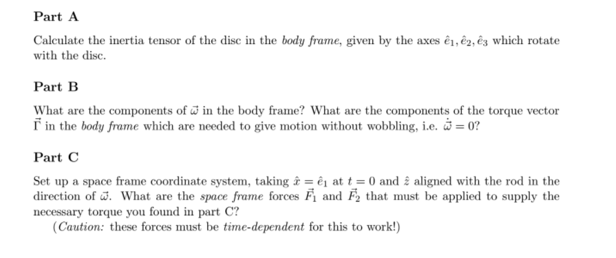 Problem 3 10 Points A Thin Uniform Disc Of Mass Chegg Com