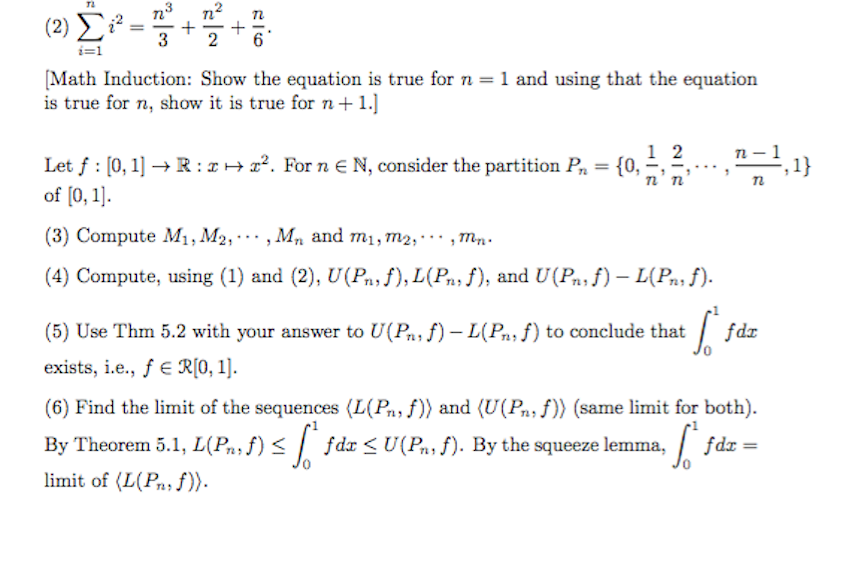 Sigma N I 1 I 2 N 3 3 N 2 2 N 6 Math Induc Chegg Com