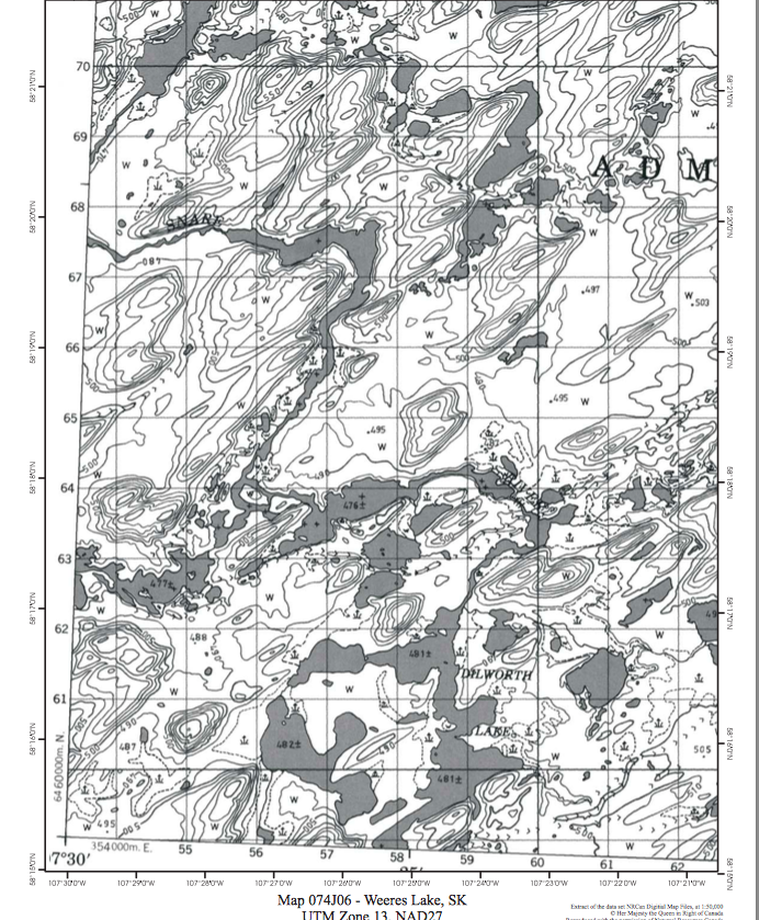 Solved Q This 1 50 000 Topographic Map Has A Contour Int Chegg Com