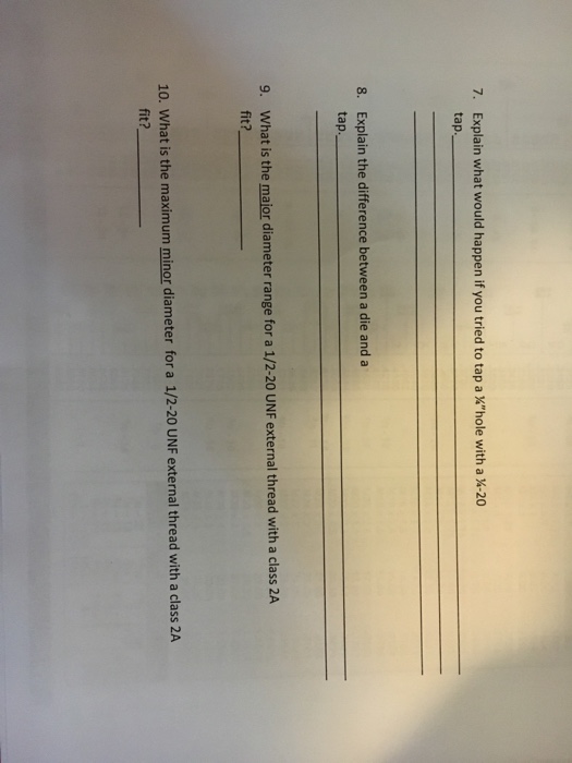 Solved Explain What Would Happen If You Tried To Tap A 1 Chegg Com