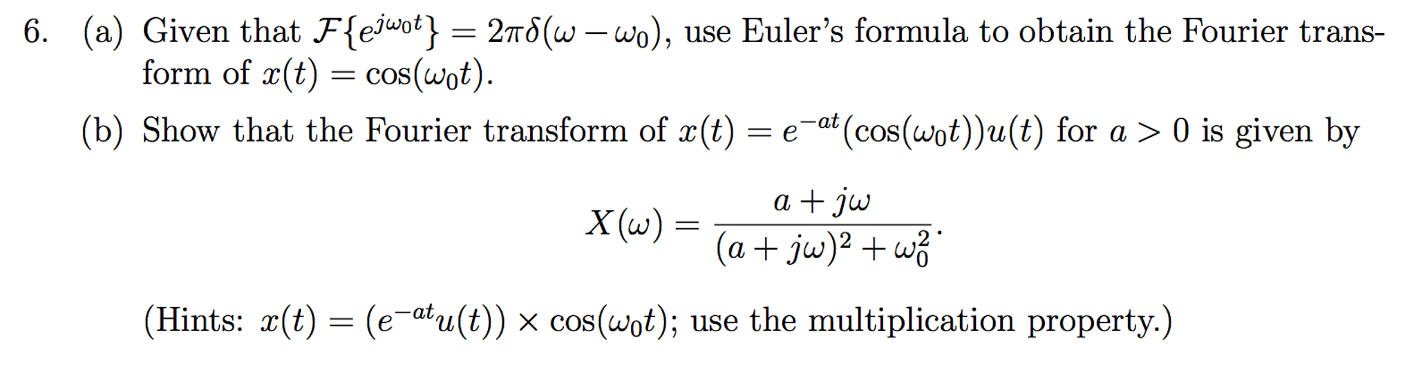 Solved This Question Is Under Applications Of Fourier Ana Chegg Com