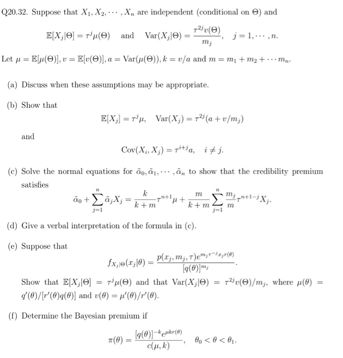 Suppose That X 1 X 2 X N Are Independent Co Chegg Com