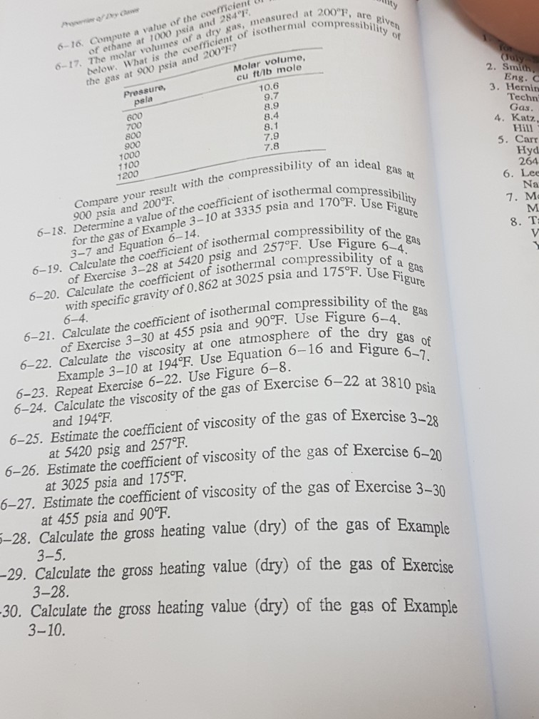 Solved Compute a value of the coemcient 17. 0r ethane at