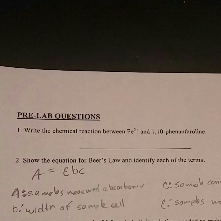 chemical reactions lab answers