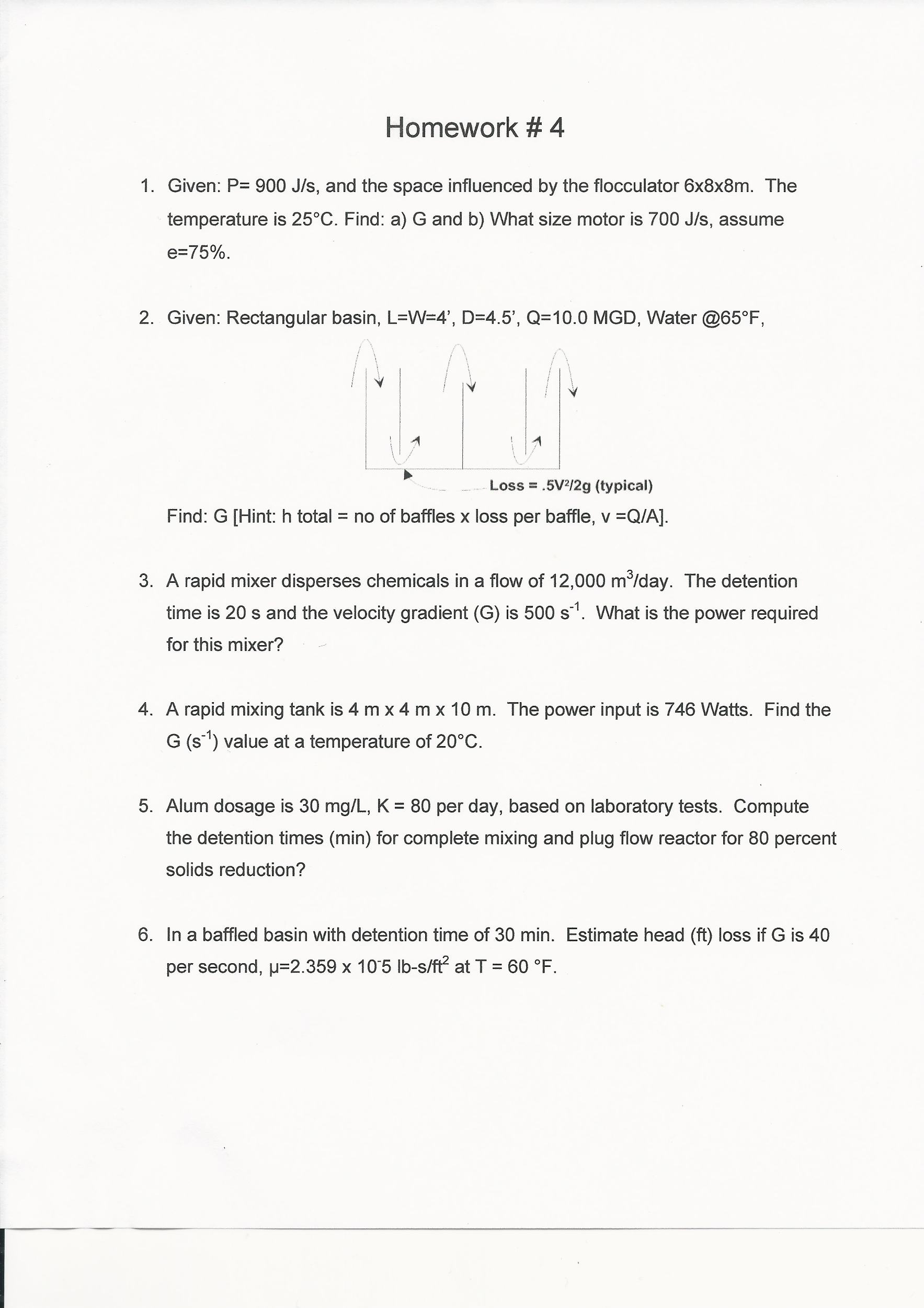 Solved Homework 4 1 Given P 900 J S And The Space I Chegg Com