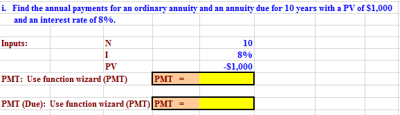 Annuity homework help