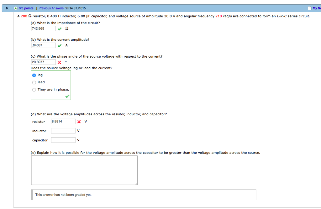 Solved will somebody please help with part c. i have been | Chegg.com