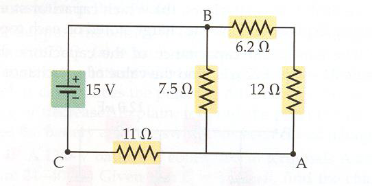 Solved Determine the voltage across and the current through | Chegg.com