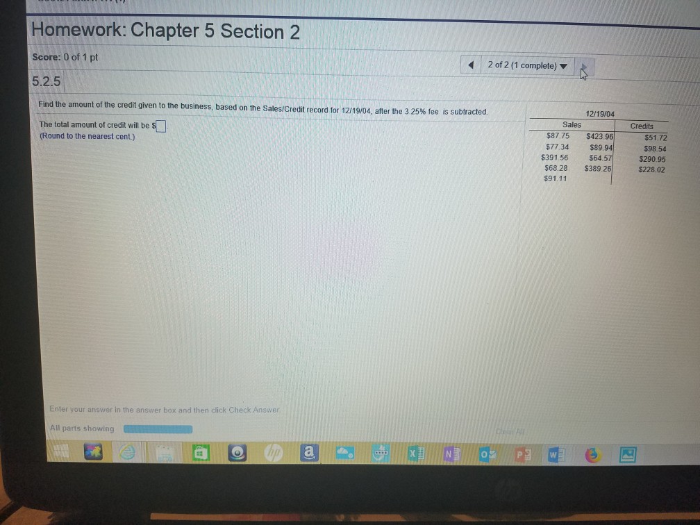 Solved Homework: Chapter 5 Section 2 Score: 0 Of 1 Pt 5.2.5 | Chegg.com