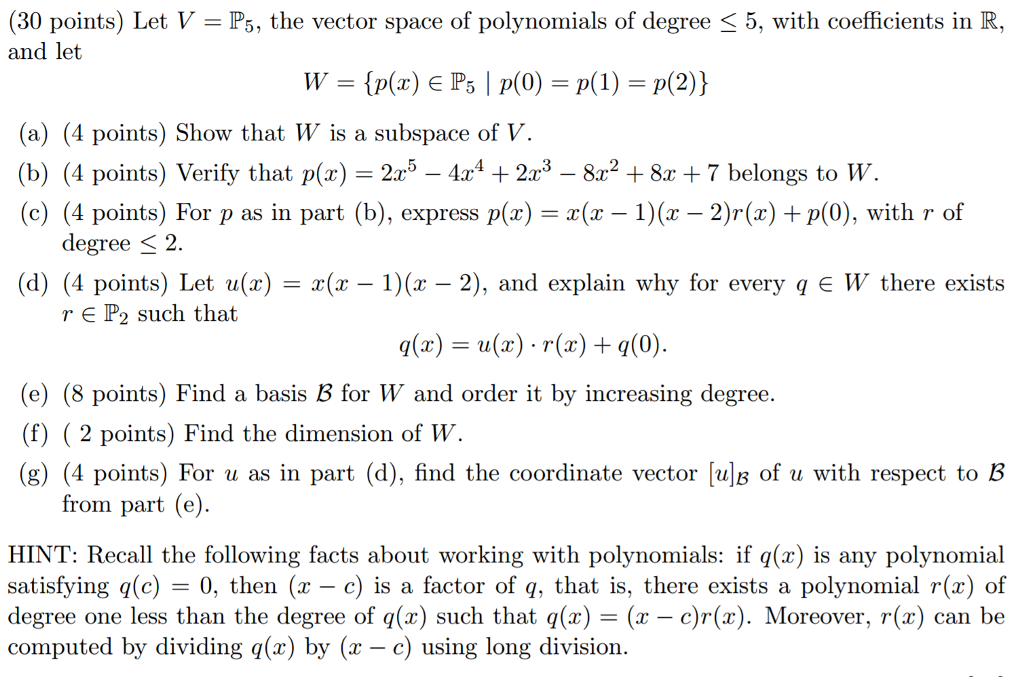 determine-if-w-is-a-subspace-of-a-vector-space-v-youtube