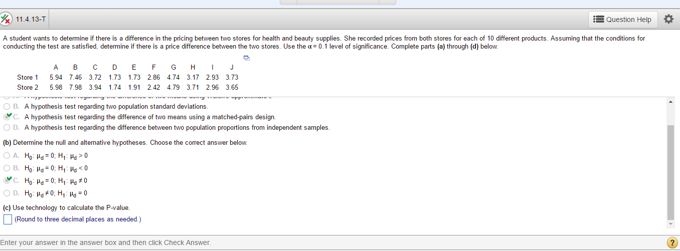 olivia a research student wants to determine