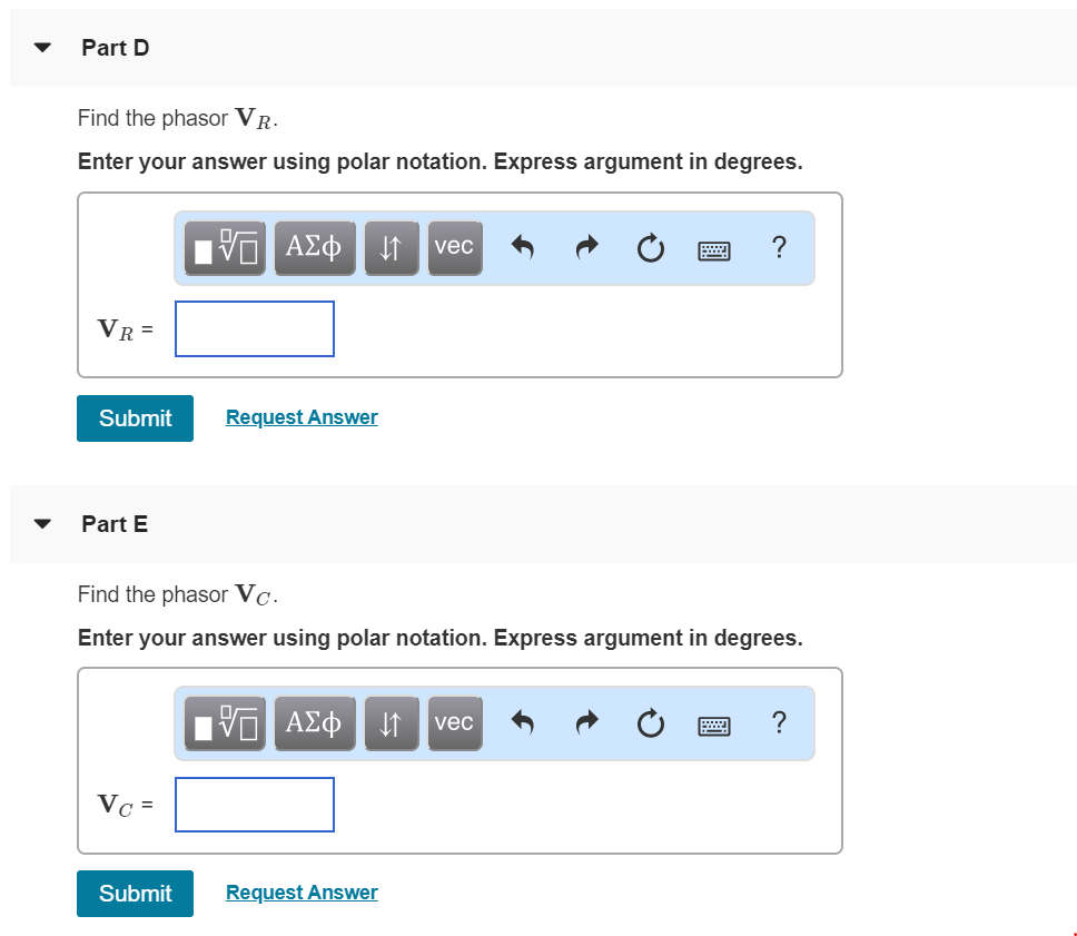 Solved Consider the circuit shown in (Figure 1) Part A Find | Chegg.com