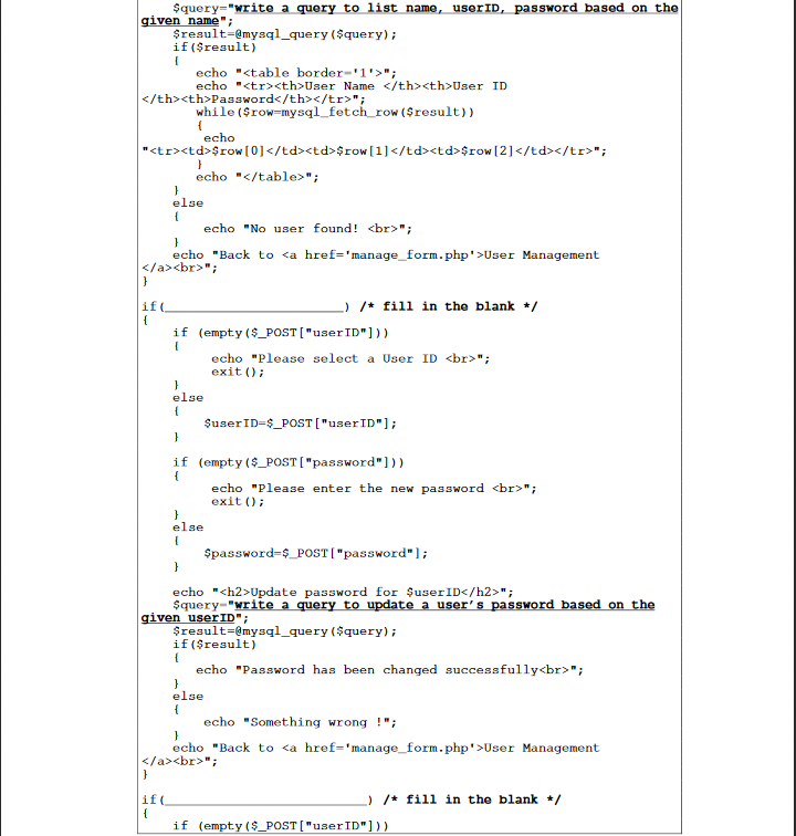 For Question 3: Please provide the sql code for | Chegg.com