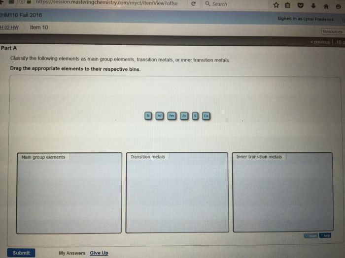 solved-classify-the-following-elements-as-main-group-chegg