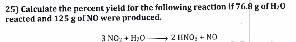 Solved 23) What Mass Of H20 Is Produced When 12.0 G Of Hcl 