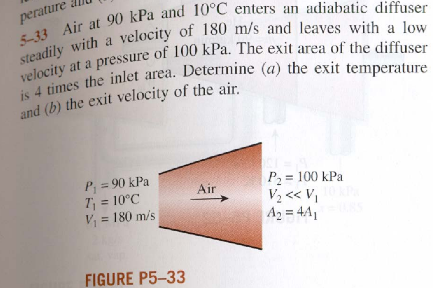 Solved 5-33 Air At 90 Kpa And 10 Degree C Enters An | Chegg.com