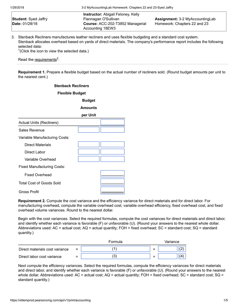 Assignment management accounting answer questions